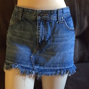 Abercrombie Jean Skirt Size 10